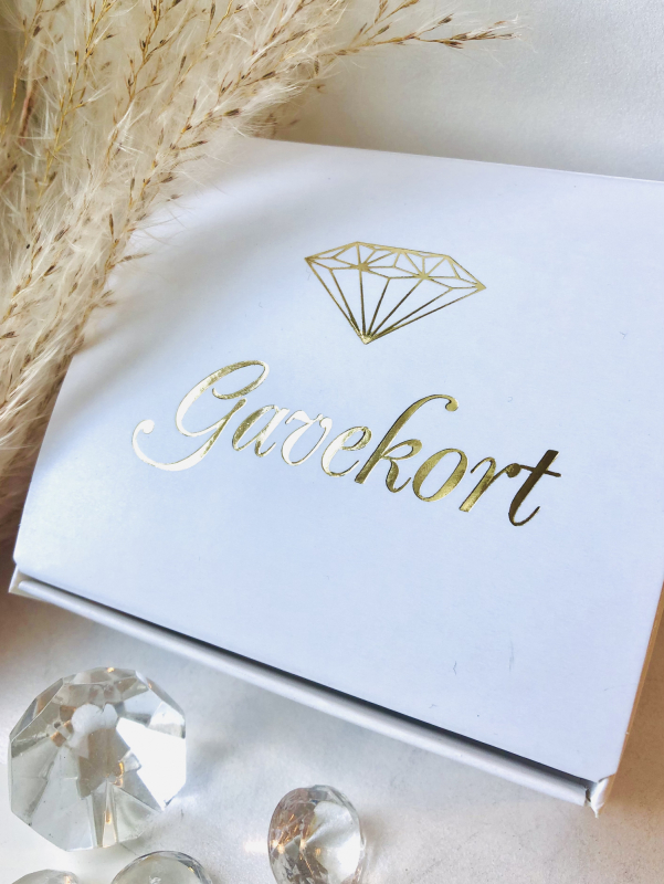Gavekort æske udenpå