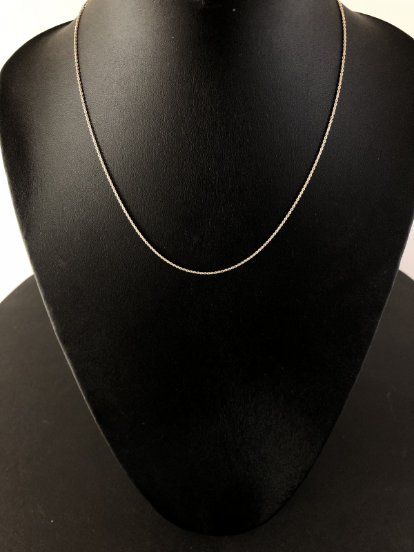 Sølvkæde 50 cm