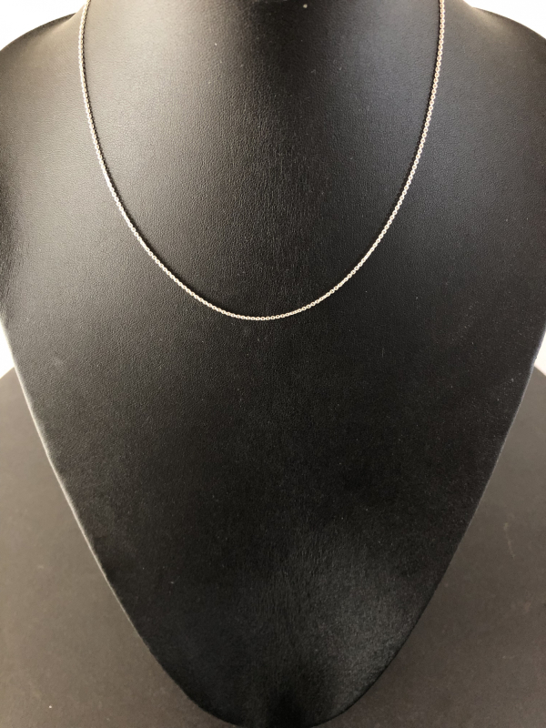 Sølvkæde 45 cm