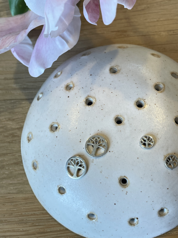 Livstræ ørestikker mellen i holder