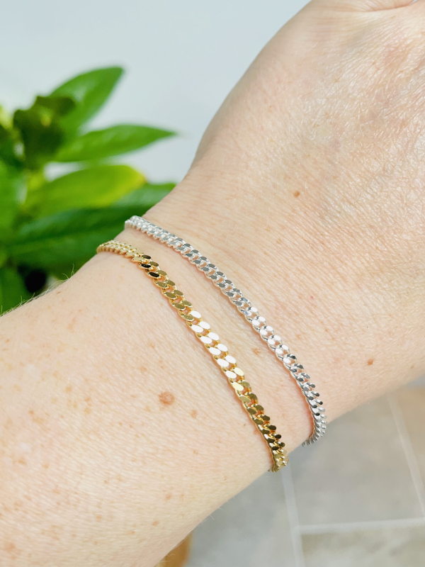 panser armbånd i guld og sølv